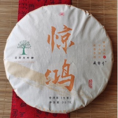 藏锋号 惊鸿 普洱茶生茶357克 普洱茶大树茶，滋味醇厚，甜度佳