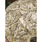 月光美人茶饼，单芽月光白茶，滋味清香甘甜，茶味足，